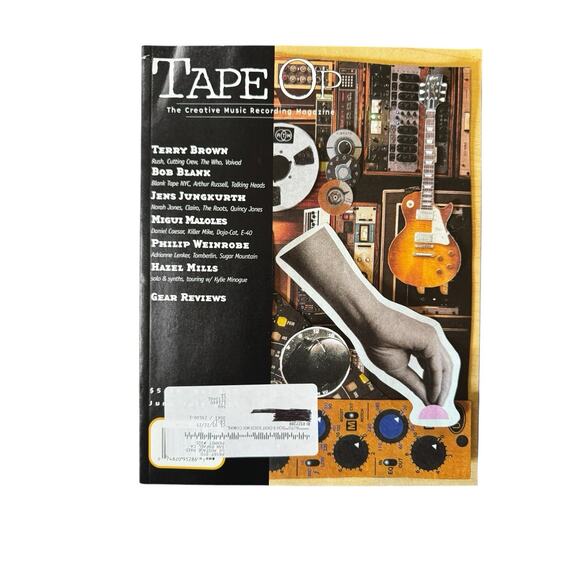 Lot of 8 Tape Op Magazines 160-167 Finneas Alan Parsons Recording Music Audio - Picture 5 of 12